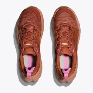 Hoka Anacapa Breeze Aero Low Breathable Trail Running Shoe 7B Baked Clay/Clark